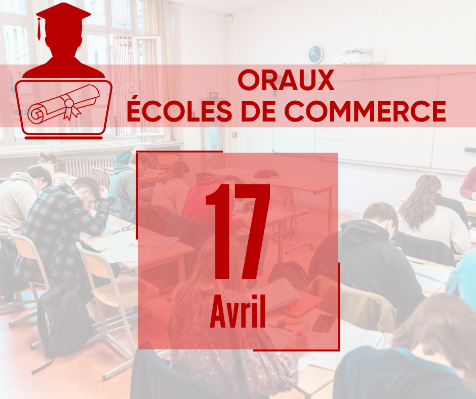 ORAUX ECOLES DE COMMERCE 2024 &#8211; Réunion d&#8217;information
